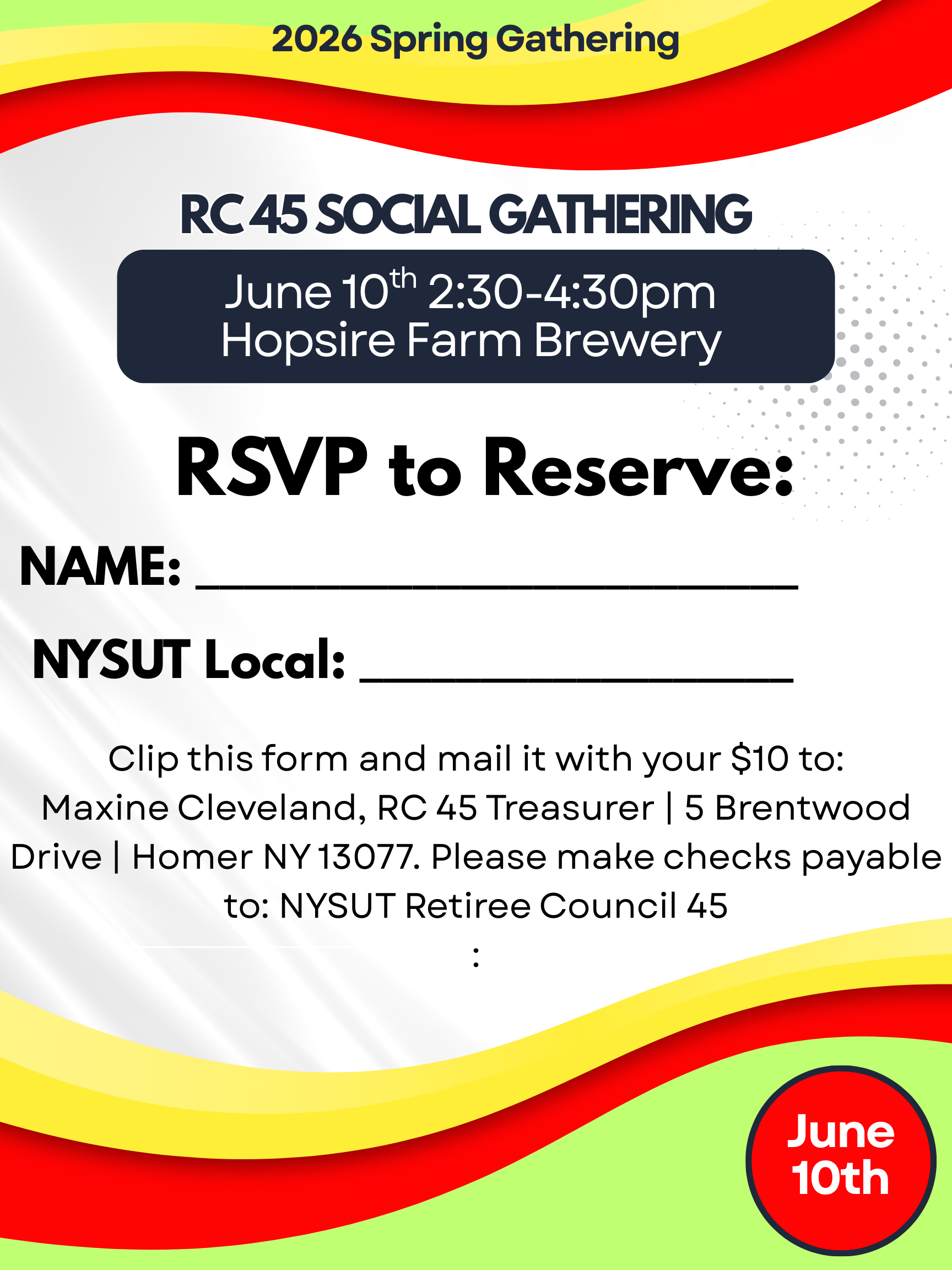 Reservation Form